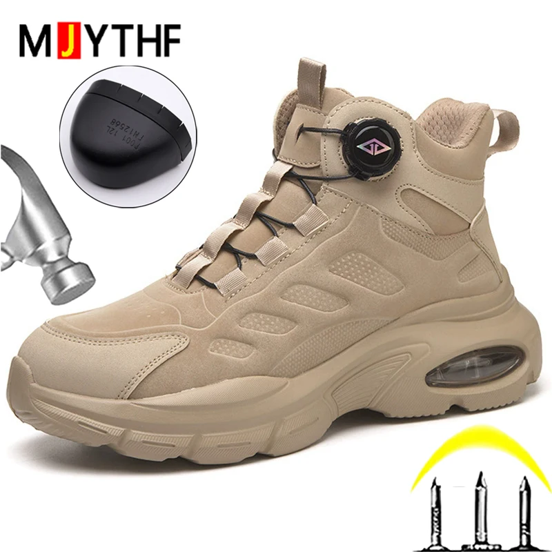 Safety Shoes Men Anti Scald Welding Boots Steel Toe Shoes Anti-Smash Anti Puncture Work Sneakers Indestructible Shoes Non-slip
Safety Shoes Men Anti Scald Welding Boots Steel Toe Shoes Anti-Smash Anti Puncture Work Sneakers Indestructible Shoes Non-slip