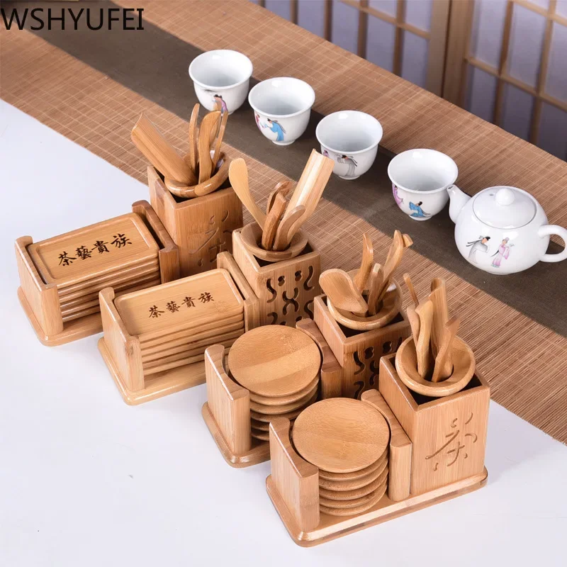 Chinese Style Tea Ceremony Six Gentleman Tea Set Tea Table Solid Wood Bamboo Utensils Combination Accessories
Chinese Style Tea Ceremony Six Gentleman Tea Set Tea Table Solid Wood Bamboo Utensils Combination Accessories