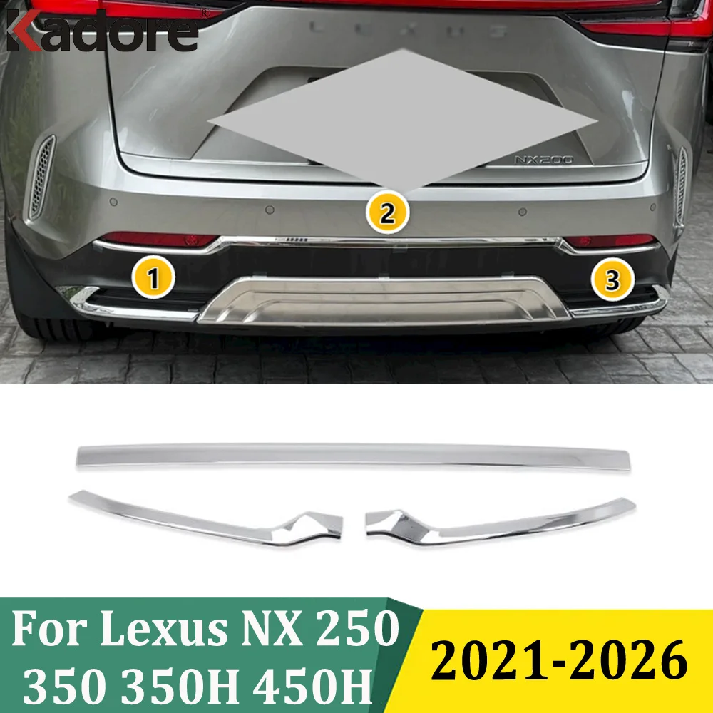 For Lexus NX 250 350 350H 450H 2021-2026 Tail Lower Bumper Strip Rear Trunk Lid Protector Sill Trim Exterior Styling Accessories
For Lexus NX 250 350 350H 450H 2021-2026 Tail Lower Bumper Strip Rear Trunk Lid Protector Sill Trim Exterior Styling Accessories