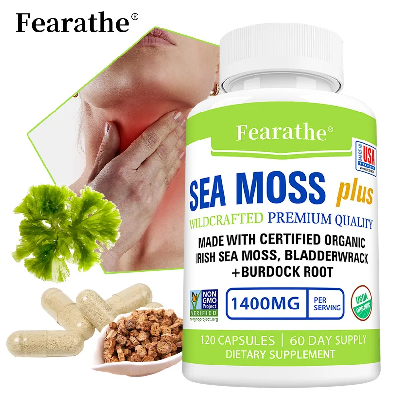 Капсулы Sea Moss Boost — органические капсулы из морского мха с корнем лопухи для поддержки иммунитета, здоровья пищеварительной и здоровья щитовидной железы
Капсулы Sea Moss Boost — органические капсулы из морского мха с корнем лопухи для поддержки иммунитета, здоровья пищеварительной и здоровья щитовидной железы