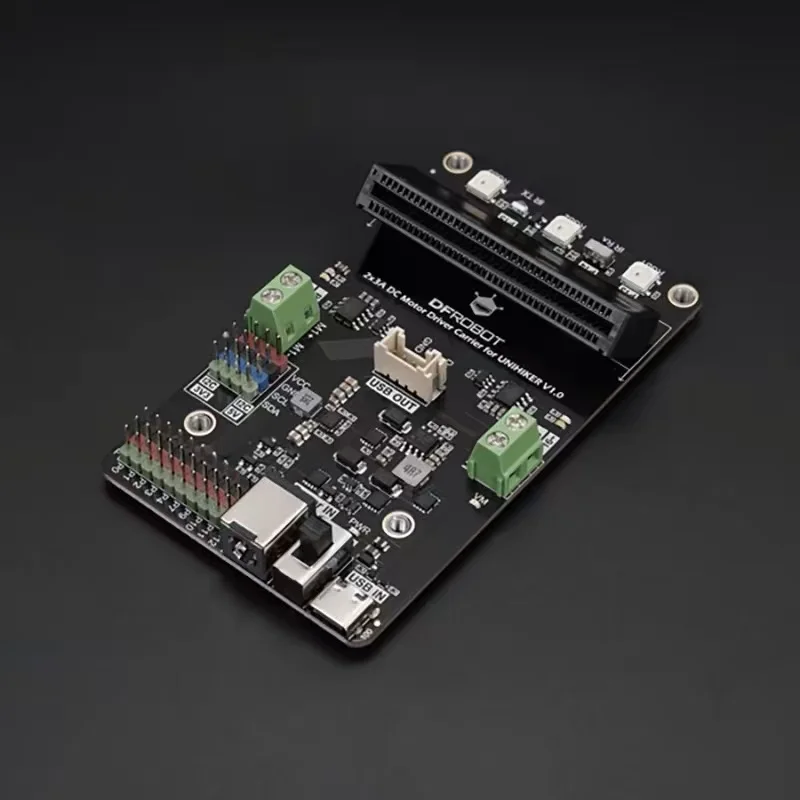 Плата воздушной платы DFRobot M10, двухканальный драйвер двигателя, плата расширения ввода-вывода
Плата воздушной платы DFRobot M10, двухканальный драйвер двигателя, плата расширения ввода-вывода