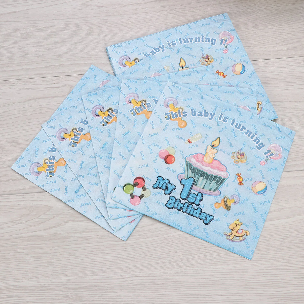 20pcs Birthday Napkins My 1st Birthday Kids Party Printed Paper Napkin Supply Soft Practical Bright Color Easy Cleanup
20pcs Birthday Napkins My 1st Birthday Kids Party Printed Paper Napkin Supply Soft Practical Bright Color Easy Cleanup