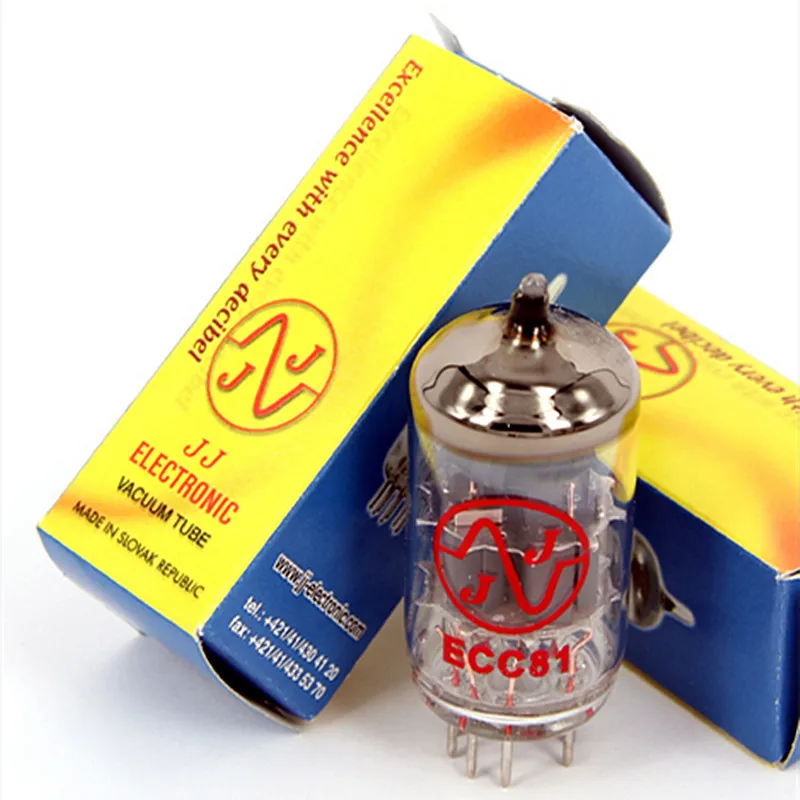 JJ ECC81 Vacuum Tube Replace 1E81CC ECC801S 12AT7 6201 Factory Test And Match signal tube
JJ ECC81 Vacuum Tube Replace 1E81CC ECC801S 12AT7 6201 Factory Test And Match signal tube