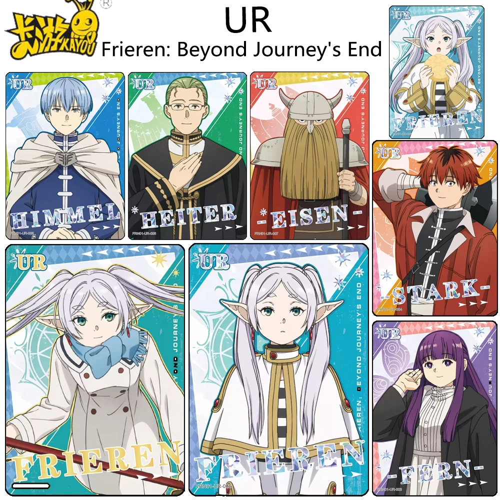 Frieren Beyond Journey's End KAYOU UR Genuine laser rainbow foil collectible card Himmel Heiter Eisen Fern Stark Sein Flamme
Frieren Beyond Journey's End KAYOU UR Genuine laser rainbow foil collectible card Himmel Heiter Eisen Fern Stark Sein Flamme