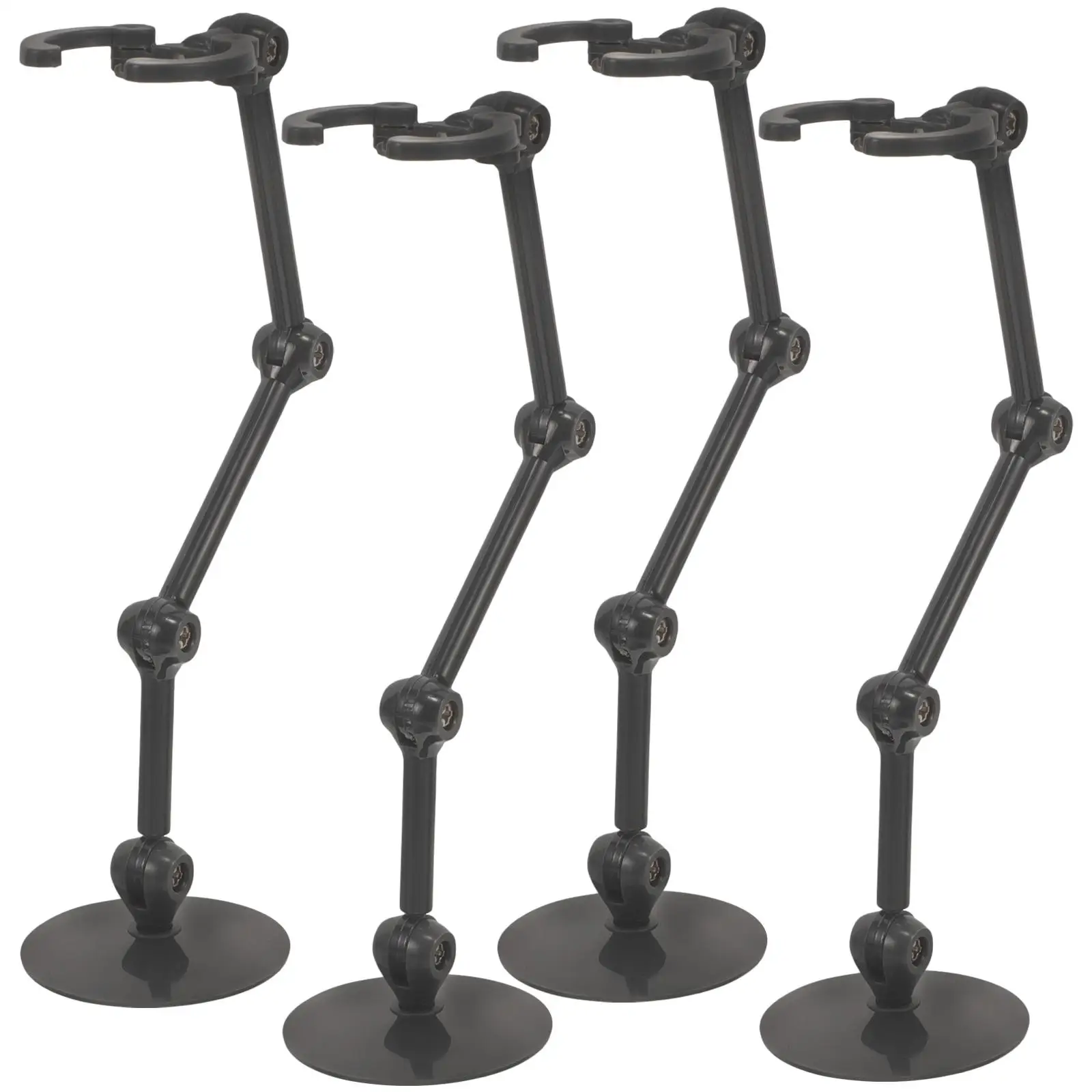 4 Pcs Action Figure Stands Monitor Model Display Shelf Desktop Black Plastic Holder
4 Pcs Action Figure Stands Monitor Model Display Shelf Desktop Black Plastic Holder