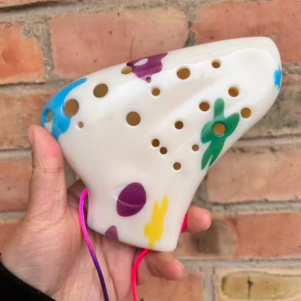 ABS Ocarina Sound Healing Portable Orff Instruments AC Key Ocarina for Beginner Student Practice Durable Musical Instruments
ABS Ocarina Sound Healing Portable Orff Instruments AC Key Ocarina for Beginner Student Practice Durable Musical Instruments