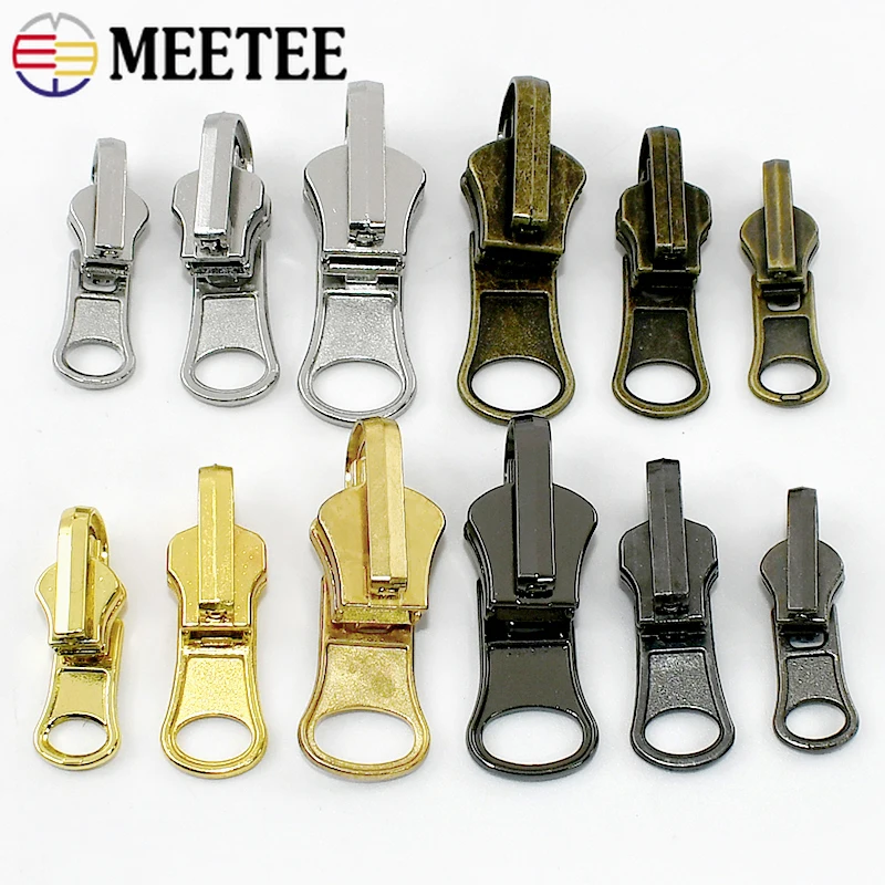 5/10/20Pcs Meetee 5# Rotary Double-sided Zipper Puller for Nylon Resin Metal Zip Sewing Garment Jacket Zips Slider Accessories
5/10/20Pcs Meetee 5# Rotary Double-sided Zipper Puller for Nylon Resin Metal Zip Sewing Garment Jacket Zips Slider Accessories