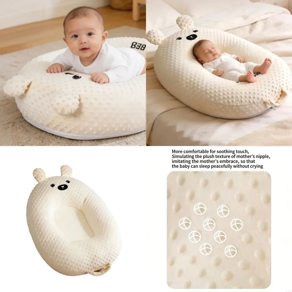 Breathable Nursing Pillow For Newborns Comfortable Lying Position Lightweight Removable Cover Pillow A2UB
Breathable Nursing Pillow For Newborns Comfortable Lying Position Lightweight Removable Cover Pillow A2UB