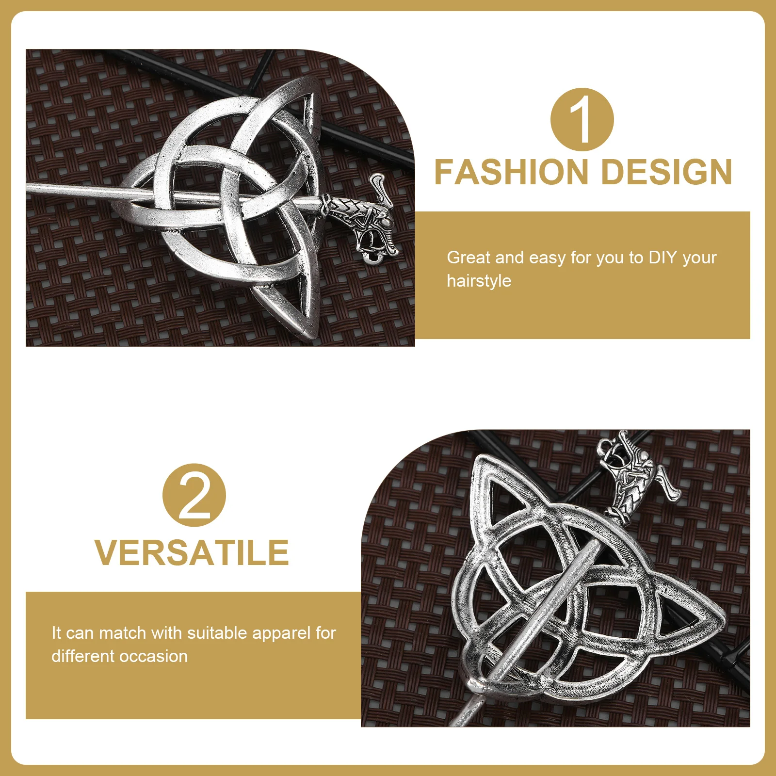 1 set Elegant Hairpin Metal Clips Vintage Stick Women Japanese Decorative Hairpin Retro Daily Party DIY Hairstyle Durable
1 set Elegant Hairpin Metal Clips Vintage Stick Women Japanese Decorative Hairpin Retro Daily Party DIY Hairstyle Durable