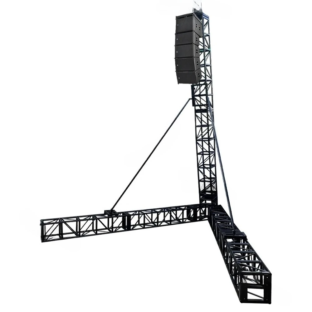 Customized 6m 7m 8m 12m Professional Aluminum Heavy Duty Stand Line Array Speaker Tower Truss for Sound System
Customized 6m 7m 8m 12m Professional Aluminum Heavy Duty Stand Line Array Speaker Tower Truss for Sound System