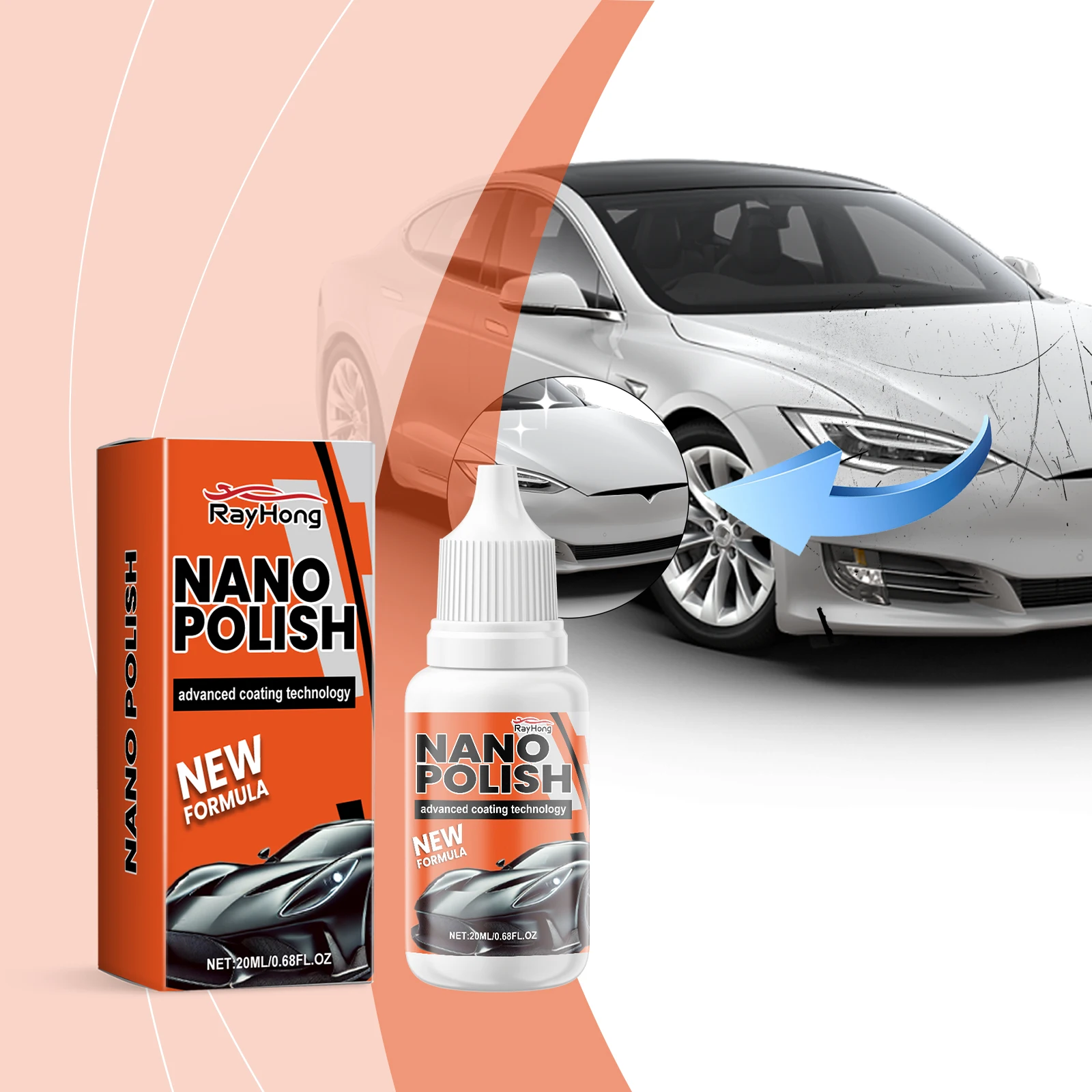 Specialized Scratch Remover for Cars:Fast Repair of Shallow & Deep Scratches, Gets Rid of Flaws,Reclaims Automotive Paint Shine
Specialized Scratch Remover for Cars:Fast Repair of Shallow & Deep Scratches, Gets Rid of Flaws,Reclaims Automotive Paint Shine