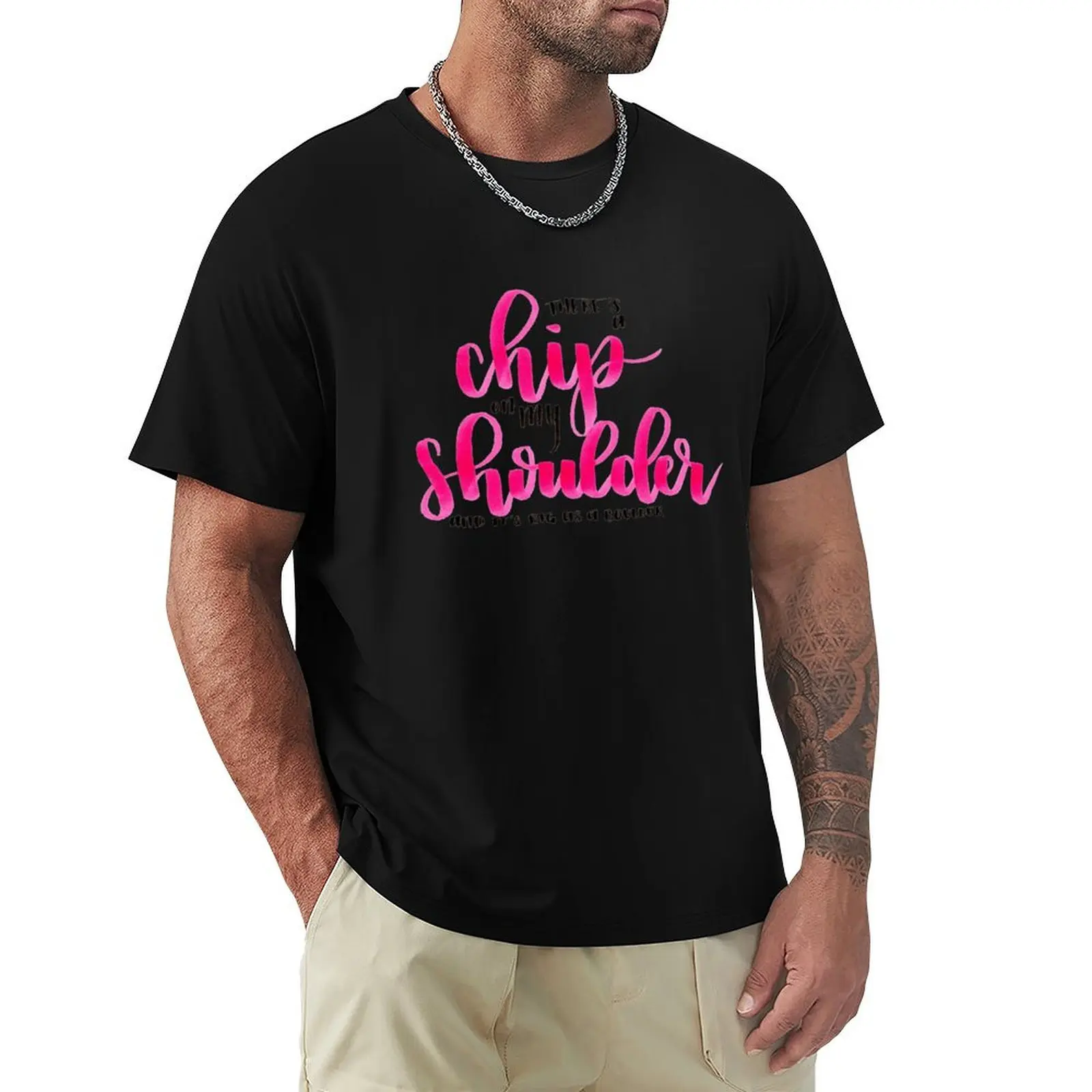Chip on my Shoulder T-Shirt Casual Work Wear T-Shirt
Chip on my Shoulder T-Shirt Casual Work Wear T-Shirt