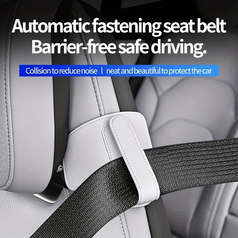 New Car Safety Belt Positioner Limiter Anti-Collision Noise Prevent Choking Chest Shoulder Neck Belly More Comfortable Driving
New Car Safety Belt Positioner Limiter Anti-Collision Noise Prevent Choking Chest Shoulder Neck Belly More Comfortable Driving