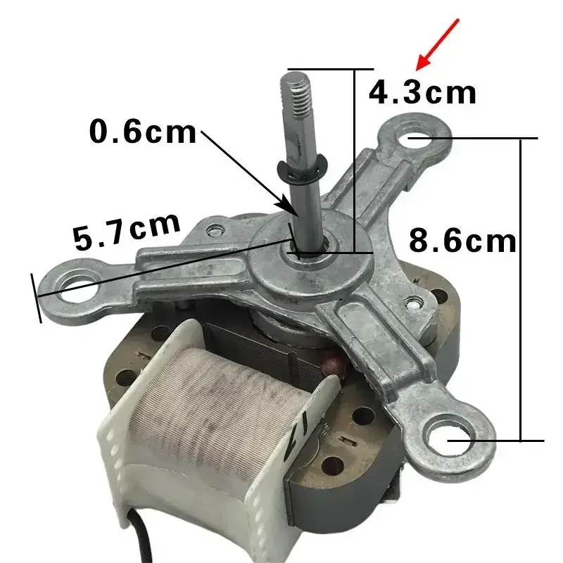 220V Air Fryer Motor 30W Shaded Pole Motor YJ5816 Exhaust Fan Small Motor/Bracket Accessories Heater Motor For Air Fryer
220V Air Fryer Motor 30W Shaded Pole Motor YJ5816 Exhaust Fan Small Motor/Bracket Accessories Heater Motor For Air Fryer