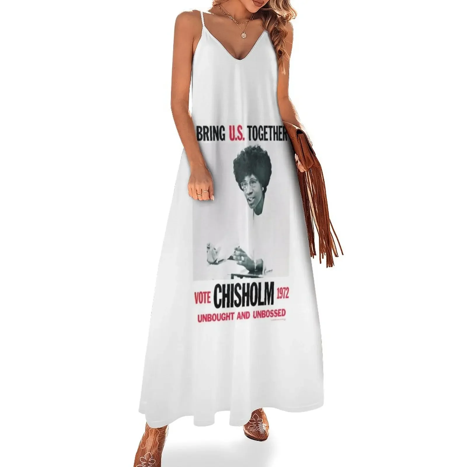 Shirley Chisholm for President Sleeveless Dress summer dress woman 2025 elegant dress
Shirley Chisholm for President Sleeveless Dress summer dress woman 2025 elegant dress