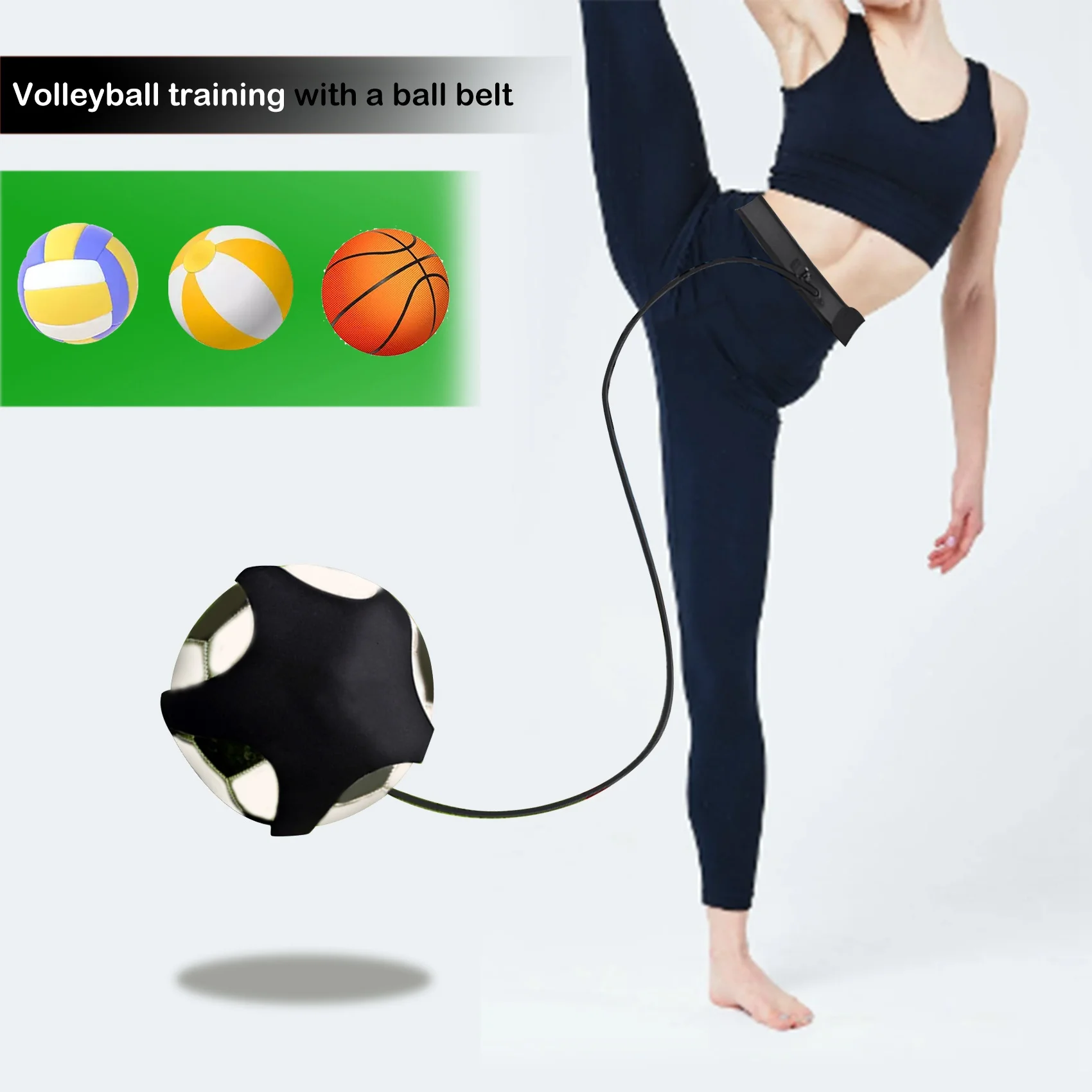 AED2-Volleyball Training Equipment, Practice Trainer For Football,Serve And Spike Trainer For Beginners And Volleyball Player
AED2-Volleyball Training Equipment, Practice Trainer For Football,Serve And Spike Trainer For Beginners And Volleyball Player