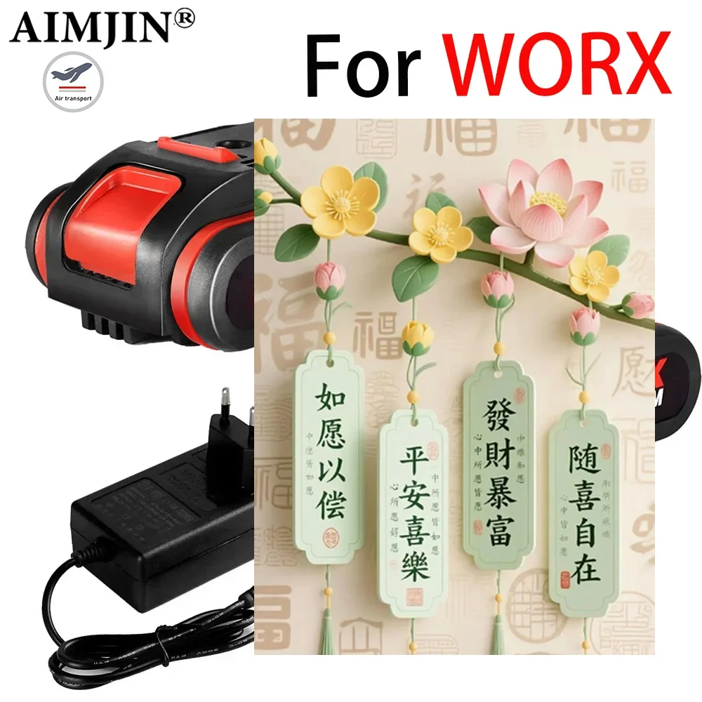 For Worx Cordless Screwdriver Power Tools 88V 3000mAh Rechargeable Lithium Ion Battery Replacement Battery 
For Worx Cordless Screwdriver Power Tools 88V 3000mAh Rechargeable Lithium Ion Battery Replacement Battery