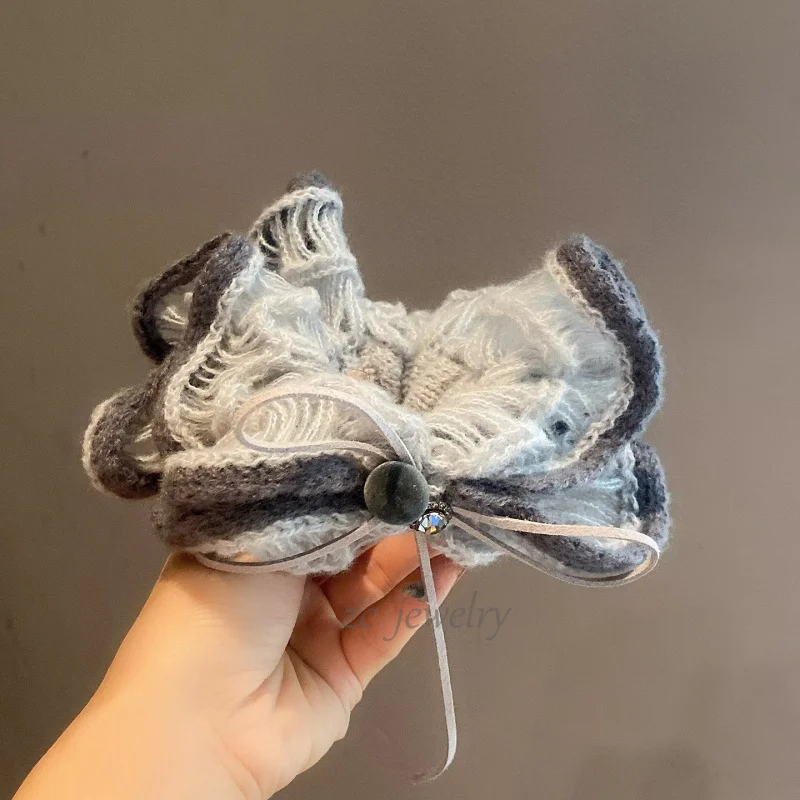 Autumn Winter Light Luxury Simple Knitted Yarn Hair Tie for Women with High-End Feel2025New Hair Tie for Bun at the Back of the
Autumn Winter Light Luxury Simple Knitted Yarn Hair Tie for Women with High-End Feel2025New Hair Tie for Bun at the Back of the