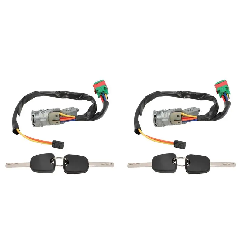 2X For CITROEN C2 C3 2002-2010 Ignition Lock Cylinder Starter Switch 4162AH 4162AG Ignition Switch Starter Lock Repair-T61C
2X For CITROEN C2 C3 2002-2010 Ignition Lock Cylinder Starter Switch 4162AH 4162AG Ignition Switch Starter Lock Repair-T61C