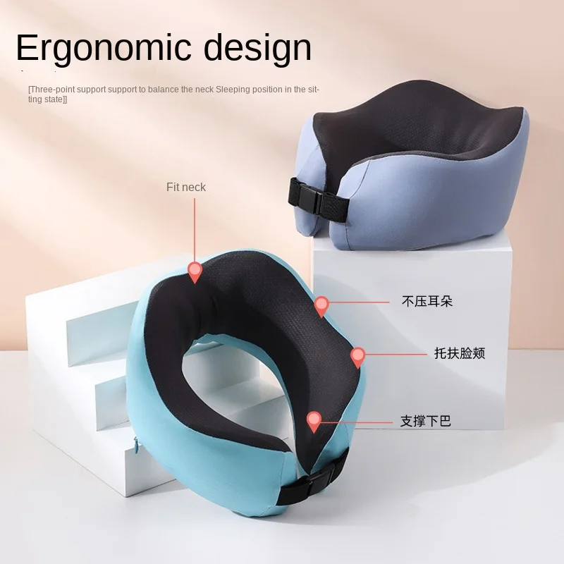 Ice Silk U-shaped Pillow Memory Foam Office Travel Neck Pillow Adjustable Portable Headrest Memory Foam U-shaped Pillow
Ice Silk U-shaped Pillow Memory Foam Office Travel Neck Pillow Adjustable Portable Headrest Memory Foam U-shaped Pillow