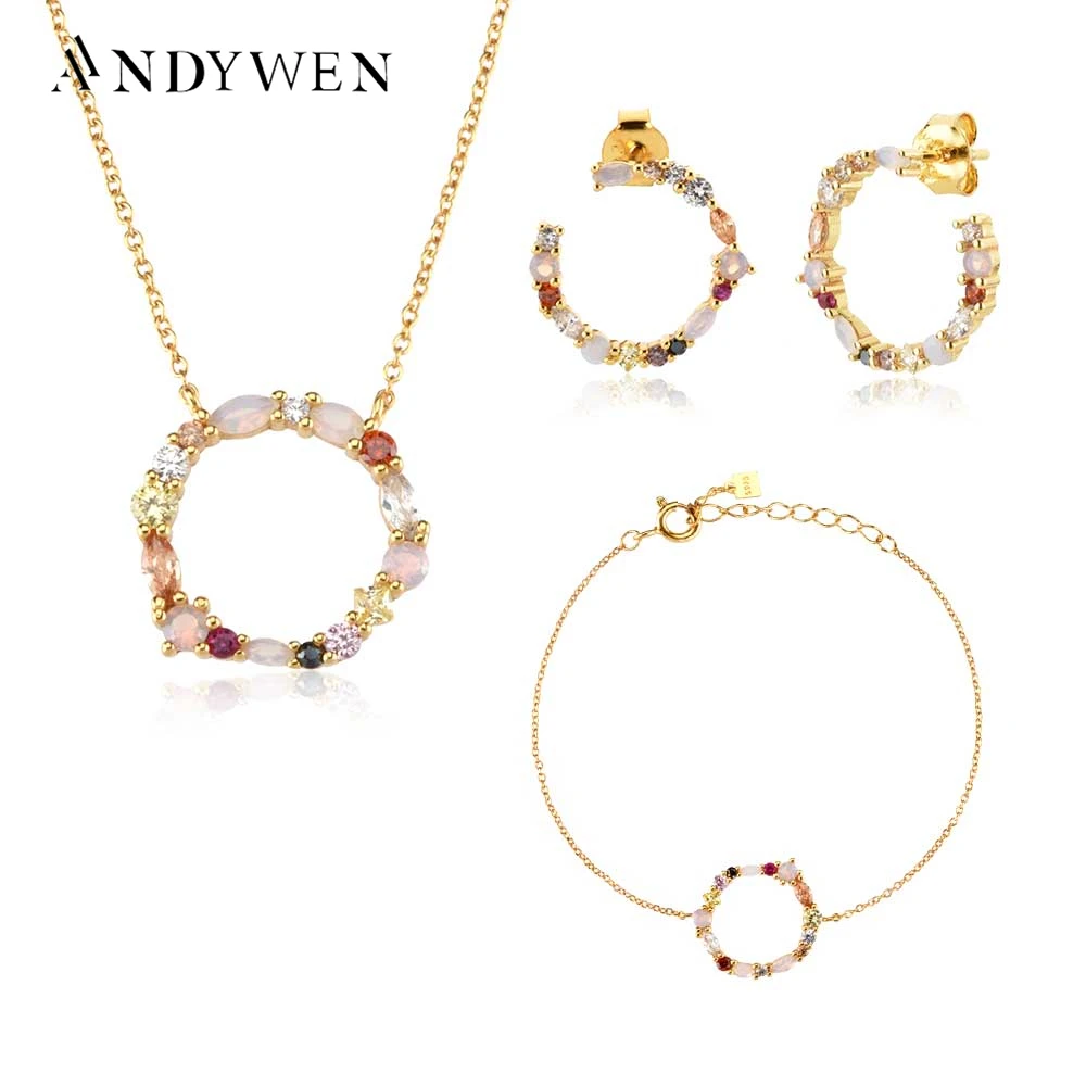 ANDYWEN 100% Стерлинговое Серебро 925 пробы, Весенняя любовь, Круглый Кулон, длинная цепочка, ожерелье, серьги-гвоздики, браслет, Ювелирный Комплект
ANDYWEN 100% Стерлинговое Серебро 925 пробы, Весенняя любовь, Круглый Кулон, длинная цепочка, ожерелье, серьги-гвоздики, браслет, Ювелирный Комплект