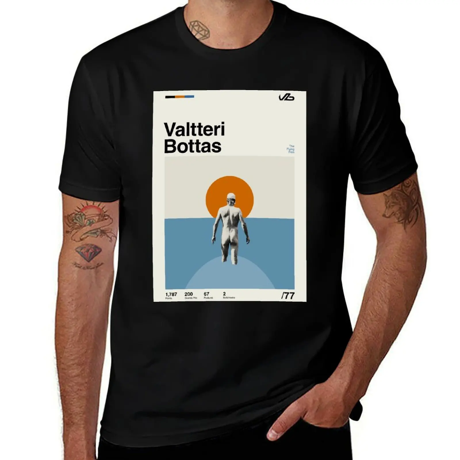 Valtteri Bottas Modern Mid Century Poster T-Shirt anime clothes man t shirt valentines clothes oversized t shirts for men
Valtteri Bottas Modern Mid Century Poster T-Shirt anime clothes man t shirt valentines clothes oversized t shirts for men