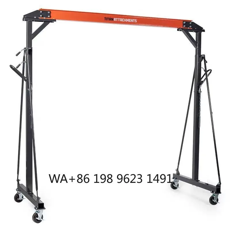2T 3T Mobile Portable Mini Gantry Crane Industrial Lifting Hoist for Workshop Warehouse Material Handling
2T 3T Mobile Portable Mini Gantry Crane Industrial Lifting Hoist for Workshop Warehouse Material Handling