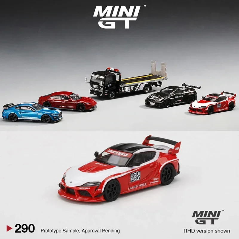 Модель автомобиля MINI GT 1:64, LB, работает с автомобилем из сплава Supra, литье под давлением, коллекция RHD #290
Модель автомобиля MINI GT 1:64, LB, работает с автомобилем из сплава Supra, литье под давлением, коллекция RHD #290