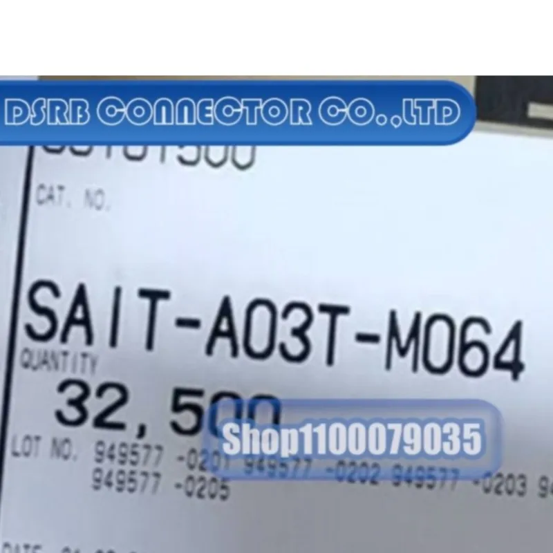 200 шт./лот SAIT-A03T-M064 SIN-61T-2.6S ST730624-3 ST730677-3 ST740687-3 ST740709-3 SWPR-001T-P025
200 шт./лот SAIT-A03T-M064 SIN-61T-2.6S ST730624-3 ST730677-3 ST740687-3 ST740709-3 SWPR-001T-P025