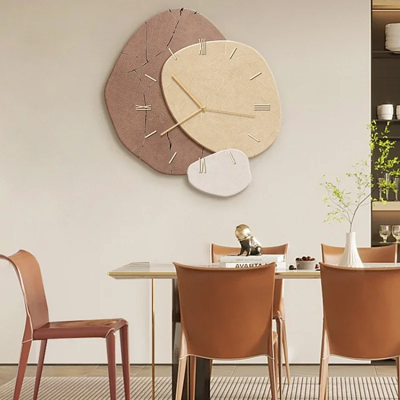 Stone Wall Clock, Modern Living Room Decor, Creative Silent Wall Bell, Minimalist Home Hanging Clock, Artistic Timepiece
Stone Wall Clock, Modern Living Room Decor, Creative Silent Wall Bell, Minimalist Home Hanging Clock, Artistic Timepiece