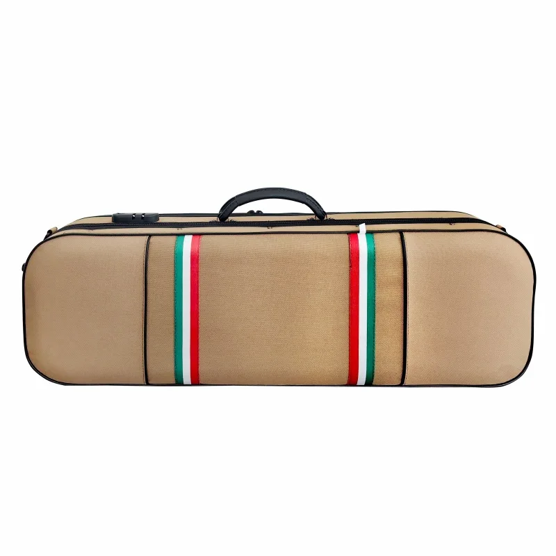 Hooqu Violin Box Ultra-light Violin Square Box Vintage Light Violin Box with Lock and Humidity Meter
Hooqu Violin Box Ultra-light Violin Square Box Vintage Light Violin Box with Lock and Humidity Meter