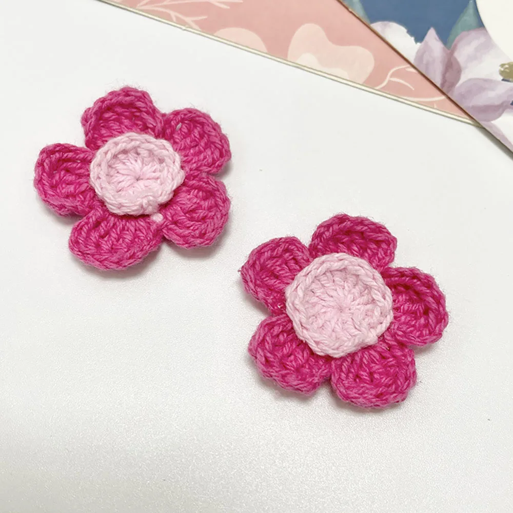 ZHEN-D 100% Handmade Cotton Yarn Crochet Pink Flower Hand-knitted Clothes Beautification Home Bed Sheet Curtain Decoration 
ZHEN-D 100% Handmade Cotton Yarn Crochet Pink Flower Hand-knitted Clothes Beautification Home Bed Sheet Curtain Decoration