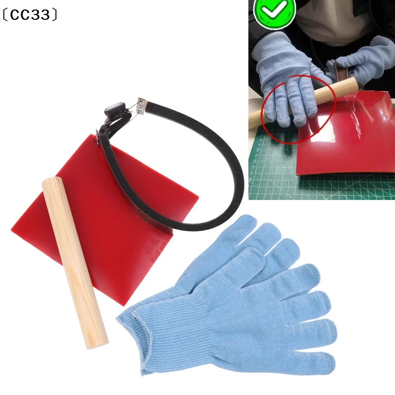 Table Tennis Rubber Manual Cutter Bowknife Set For Table Tennis Paddle Rubber Cutting Machine With Roller + Gloves〔CC33〕
Table Tennis Rubber Manual Cutter Bowknife Set For Table Tennis Paddle Rubber Cutting Machine With Roller + Gloves〔CC33〕