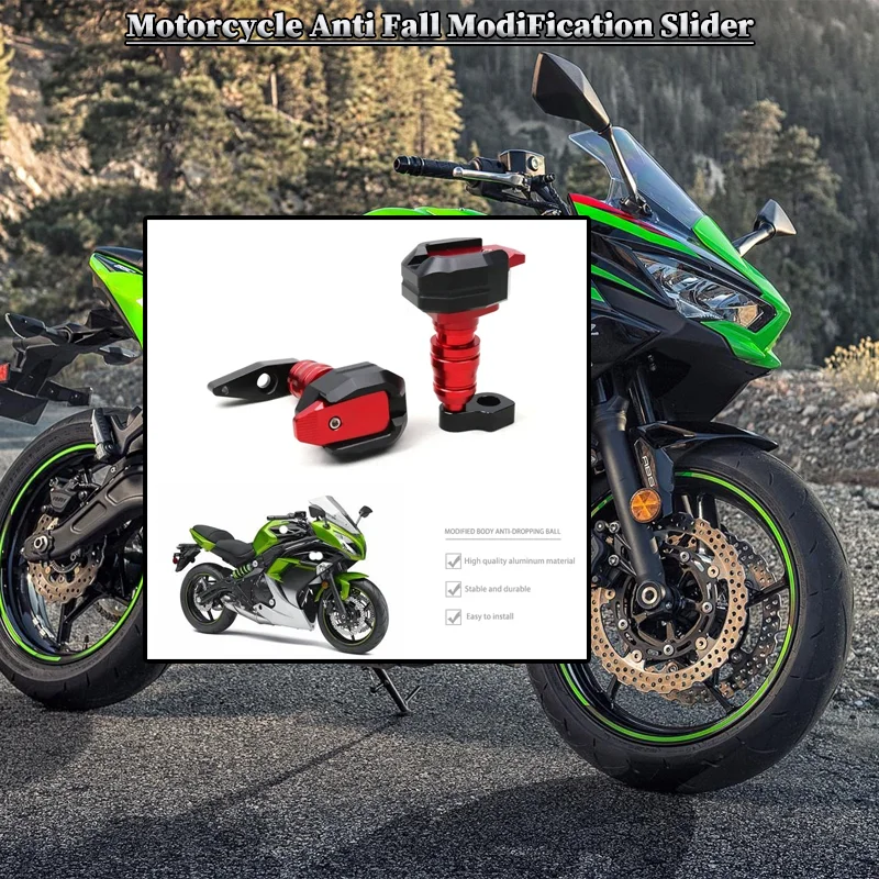 For KAWASAKI NINJA650 NINJA 650R 2012-2016 2015 Motorcycle Falling Protection Frame Slider Fairing Guard Crash Pad Protector
For KAWASAKI NINJA650 NINJA 650R 2012-2016 2015 Motorcycle Falling Protection Frame Slider Fairing Guard Crash Pad Protector