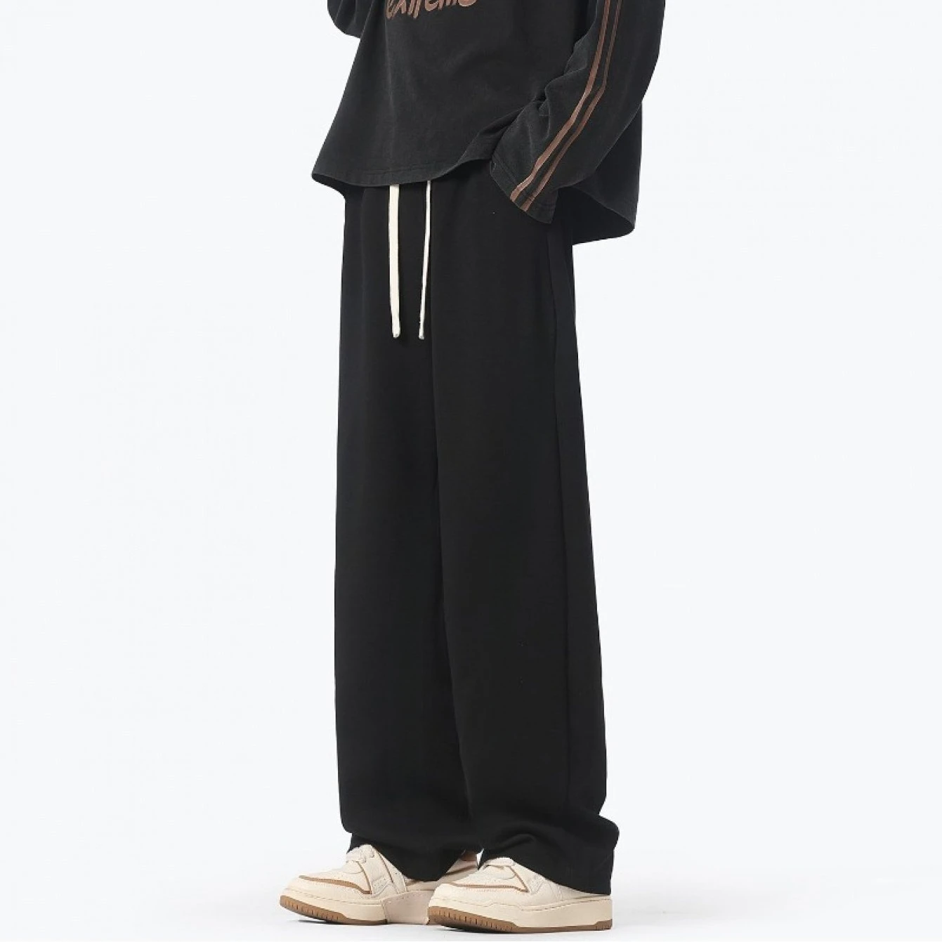 Autumn Winter Men's Stylish Solid Color Stretch Waist Wide-leg Pants Oversized Suitable for Both Sports and Outdoor Activities
Autumn Winter Men's Stylish Solid Color Stretch Waist Wide-leg Pants Oversized Suitable for Both Sports and Outdoor Activities