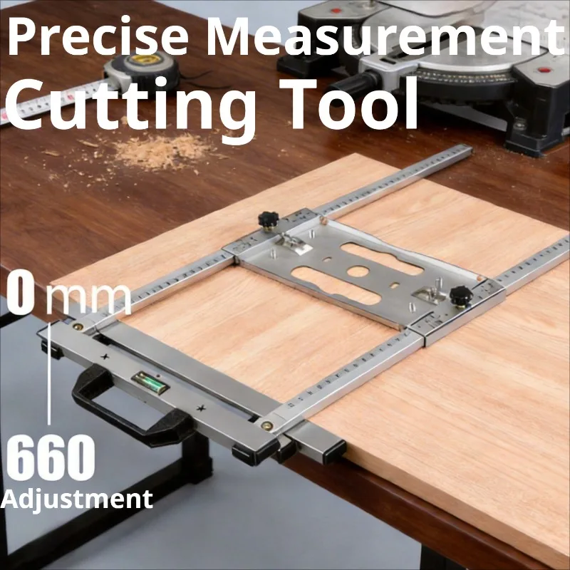 Stainless Steel Adjustable Circular Saw Guide Lightweight Woodworking Cutting Locator Portable Precision Wood Board Cutter Tool
Stainless Steel Adjustable Circular Saw Guide Lightweight Woodworking Cutting Locator Portable Precision Wood Board Cutter Tool