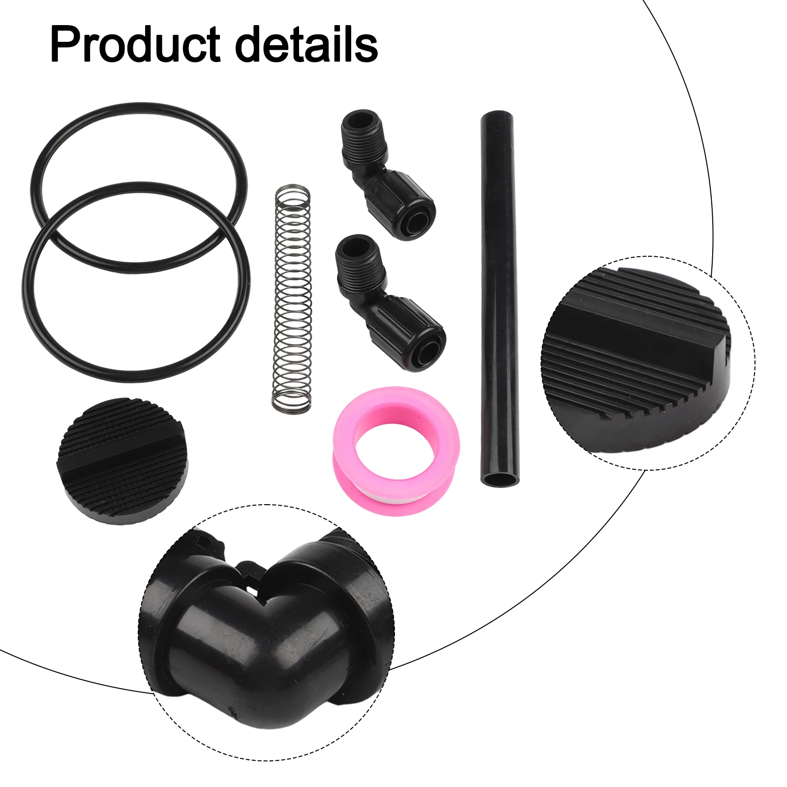 Chlorinator Repair 90 Degree Tube Fitting Auto Feeder Chlorinator Parts Replacement Tube Fitting Comprehensive Parts Set
Chlorinator Repair 90 Degree Tube Fitting Auto Feeder Chlorinator Parts Replacement Tube Fitting Comprehensive Parts Set