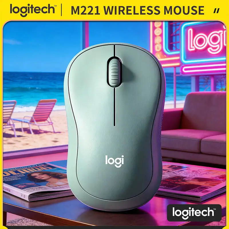 Бесшумная беспроводная мышь Logitech M221 — дальность действия 10 м, тихие щелчки, USB-приемник, идеально подходит для домашнего офиса, путешествий
Бесшумная беспроводная мышь Logitech M221 — дальность действия 10 м, тихие щелчки, USB-приемник, идеально подходит для домашнего офиса, путешествий