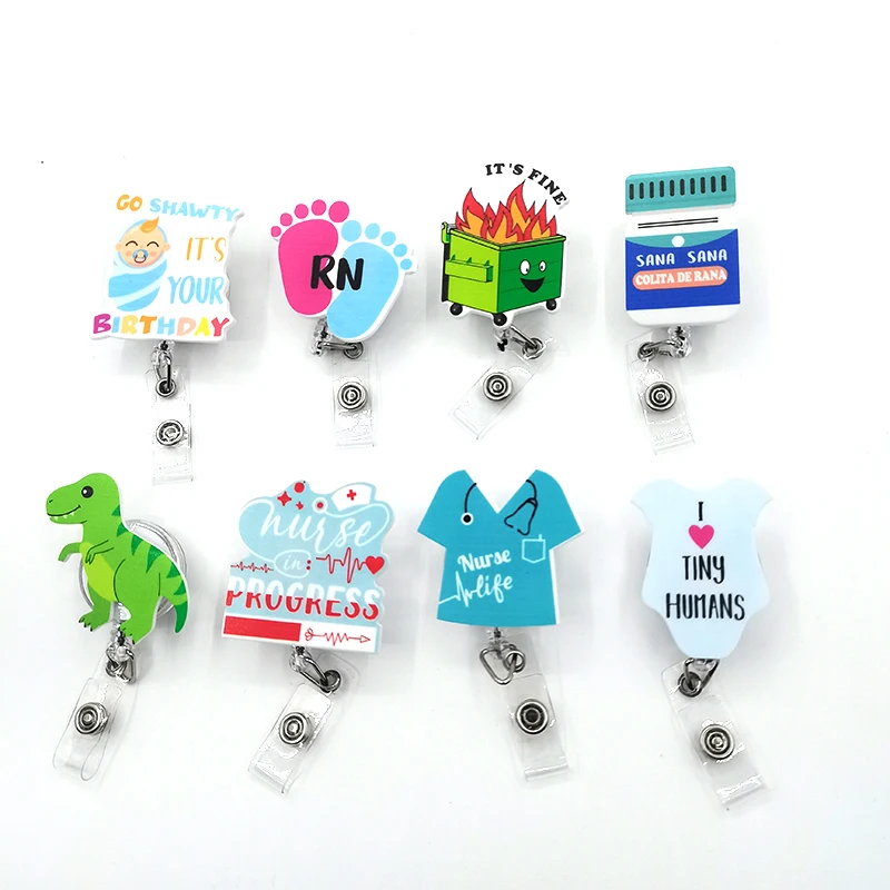 2024 New Fashion Medical Nurse Badge Reel Chill Be Kind Retractable Badge Reel Holder Clip For Nurse Day
2024 New Fashion Medical Nurse Badge Reel Chill Be Kind Retractable Badge Reel Holder Clip For Nurse Day