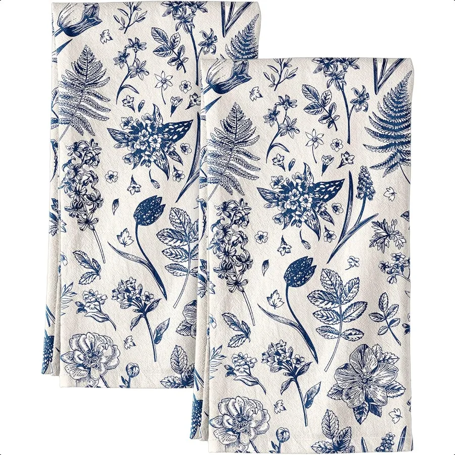 Набор кухонных полотенец из 2 хлопковых полотенец с подвесной петлей, декоративные впитывающие 16x26 дюймов, милый дизайн для Housewa
Набор кухонных полотенец из 2 хлопковых полотенец с подвесной петлей, декоративные впитывающие 16x26 дюймов, милый дизайн для Housewa