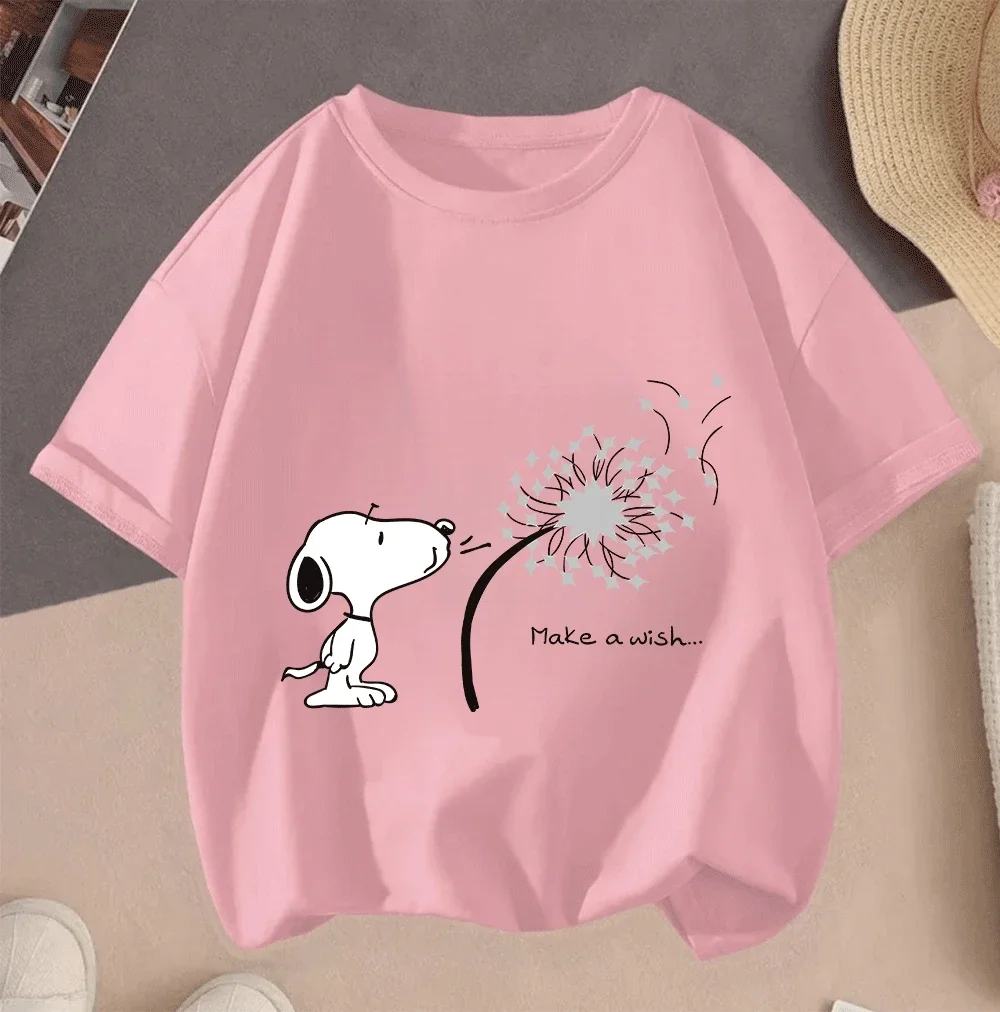 Snoopy 2D Fashion Cartoon Print 2026 Summer New Short Sleeve All Match Hot Sale Tops
Snoopy 2D Fashion Cartoon Print 2026 Summer New Short Sleeve All Match Hot Sale Tops