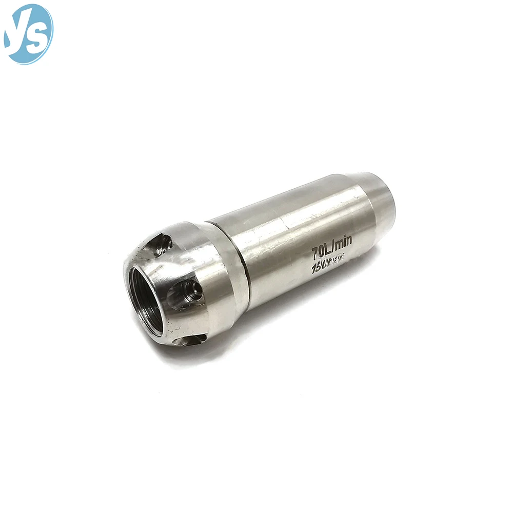 Premium Large Flow Water Jet Nozzle, High Pressure Trench Flushing Head for Sewer Pipeline Dredging
Premium Large Flow Water Jet Nozzle, High Pressure Trench Flushing Head for Sewer Pipeline Dredging
