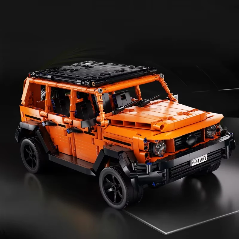 1200pcs SUV Building Blocks Set Off-Road Vehicle Model Car Construction Educational STEM Kit for Kids And Adults DIY Gift
1200pcs SUV Building Blocks Set Off-Road Vehicle Model Car Construction Educational STEM Kit for Kids And Adults DIY Gift