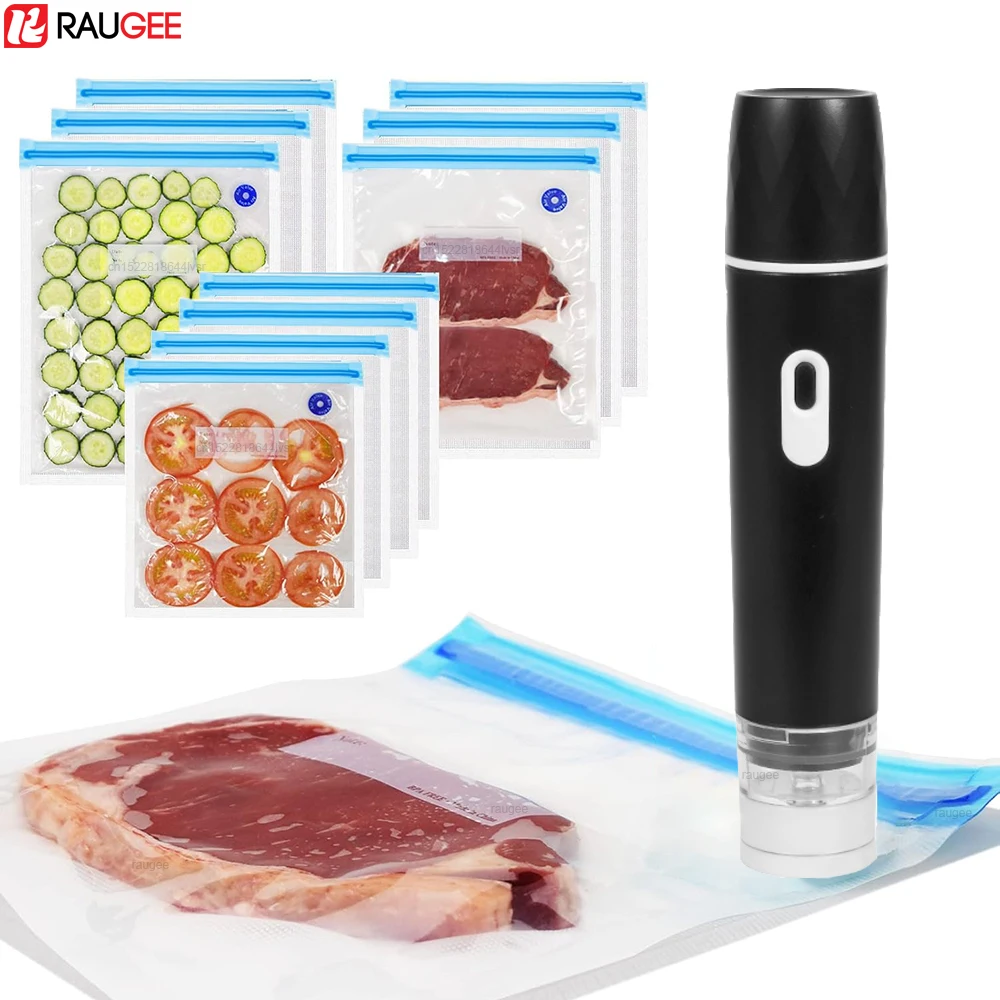 Электрический вакуумный упаковщик, портативный ручной вакуумный упаковщик, перезаряжаемый вакуумный упаковщик с пакетами для вакуумной упаковки без BPA
Электрический вакуумный упаковщик, портативный ручной вакуумный упаковщик, перезаряжаемый вакуумный упаковщик с пакетами для вакуумной упаковки без BPA