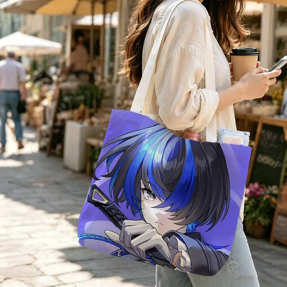 Neverness to Everness D-Daffodill NTC Large Capacity Cotton Polyester Shoulder Tote Bag Zipper Handbag for Shopping Daily Use
Neverness to Everness D-Daffodill NTC Large Capacity Cotton Polyester Shoulder Tote Bag Zipper Handbag for Shopping Daily Use
