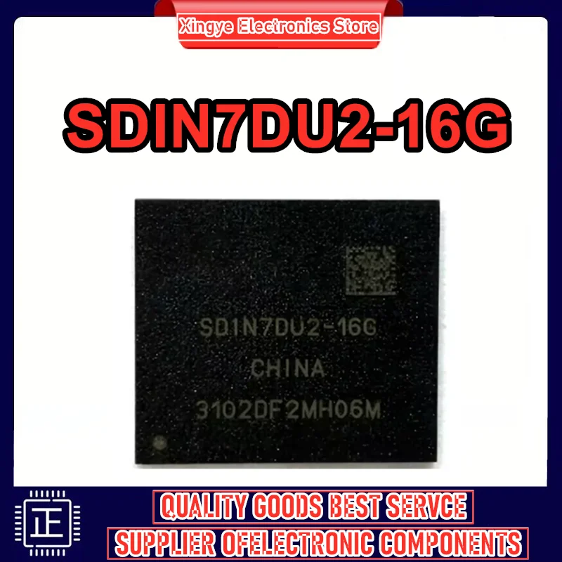 SDIN7DU2-16G Version 4.41 EMMC 16GB 0-10 Flash chip font library IC New Original in Stock
SDIN7DU2-16G Version 4.41 EMMC 16GB 0-10 Flash chip font library IC New Original in Stock