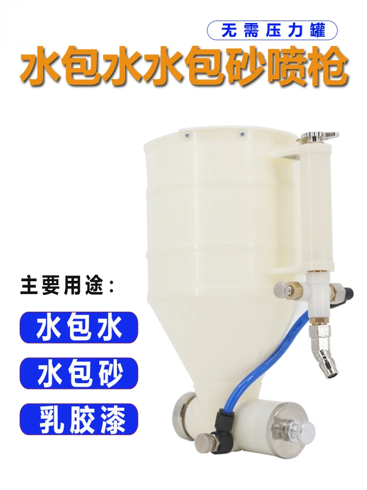 Water in water, water in sand spray gun, latex paint spray can, button type, multifunctional, no pressure tank, adjustable speed
Water in water, water in sand spray gun, latex paint spray can, button type, multifunctional, no pressure tank, adjustable speed