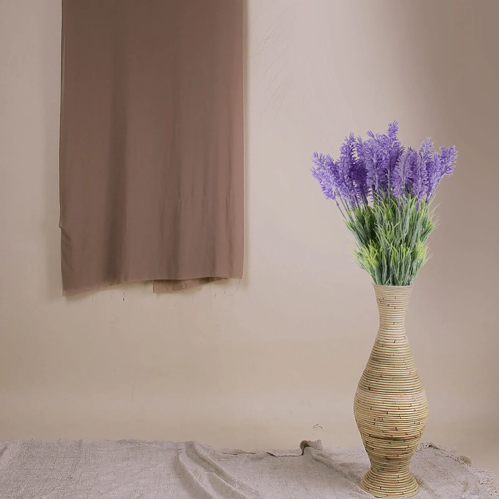 Artificial Lavender Imitated Flower Decor Bouquet False Ornament Fake Plant Plastic Faux Flocked Plants Lavenders
Artificial Lavender Imitated Flower Decor Bouquet False Ornament Fake Plant Plastic Faux Flocked Plants Lavenders