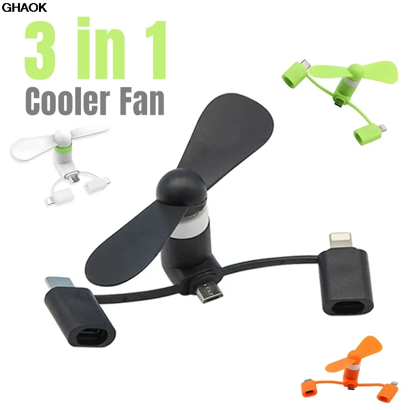 3 in 1 Mini Portable USB Phone Cooler Fan For iPhone Samsung Xiaomi Micro/Type-C/IOS Smartphone Universal Cooling Accessories
3 in 1 Mini Portable USB Phone Cooler Fan For iPhone Samsung Xiaomi Micro/Type-C/IOS Smartphone Universal Cooling Accessories