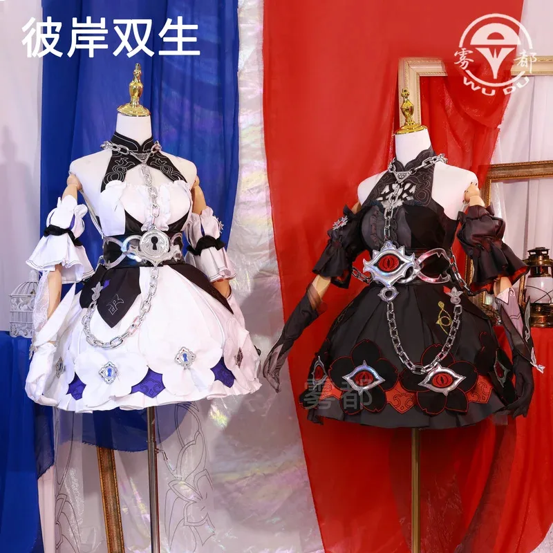 Honkai Impact 3 Seele Vollerei Cosplay Costume CP Black And White Suit Daily Skirt Uniform Comic Con Party Stygian Nymph Costume
Honkai Impact 3 Seele Vollerei Cosplay Costume CP Black And White Suit Daily Skirt Uniform Comic Con Party Stygian Nymph Costume